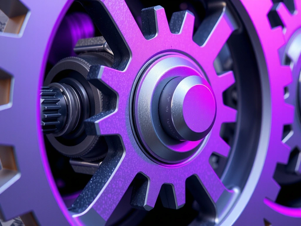 Mechanical precision gear visual